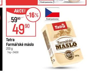 Tatra Farmářské máslo