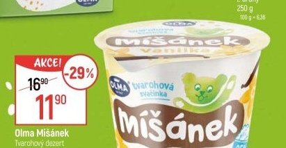 Olma Mišánek Tvarohový dezert