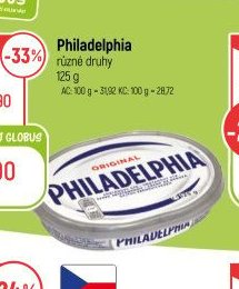 Philadelphia různé druhy