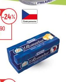Madeta Romadur různé druhy