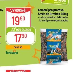 Krmení pro ptactvo Směs do krmitek 400 g