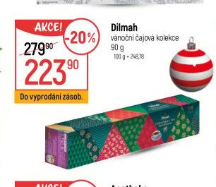 Dilmah vánoční čajová kolekce