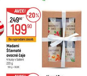 Madami Šťavnaté ovocné čaje
