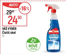 Čistič skel Váš Výběr