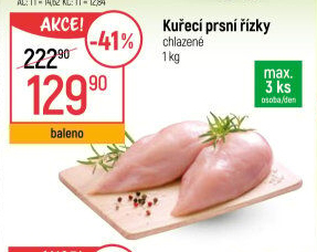 Kuřecí prsní řízky