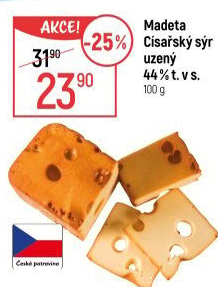 Sýr Císařský uzený Madeta