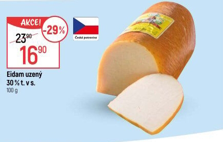 Sýr Eidam uzený 30% Lacrum