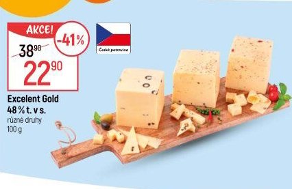Sýr Excelent Gold 48%