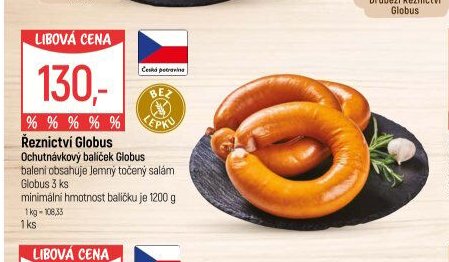 Řeznictví Globus Ochutnávkový balíček Globus