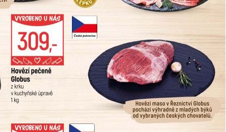 Hovězí pečeně Globus
