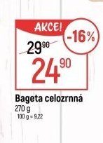 Bageta celozrnná