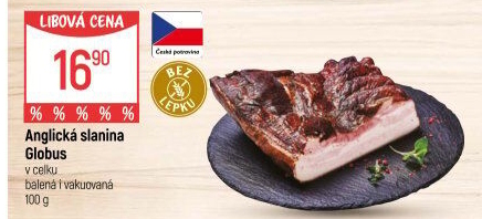 Anglická slanina Globus