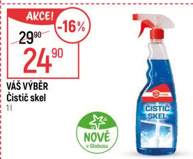 Čistič skel Váš Výběr