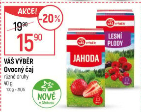 Ovocný čaj Váš Výběr