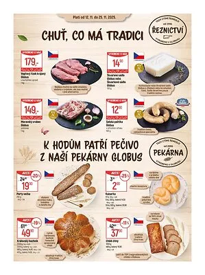 akční leták Globus 12.11.2025-18.11.2025
