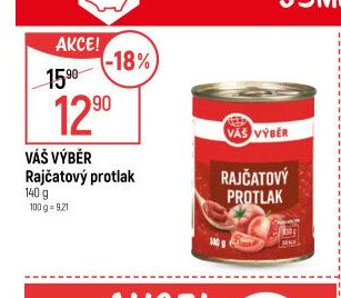 Váš výběr Rajčatový protlak