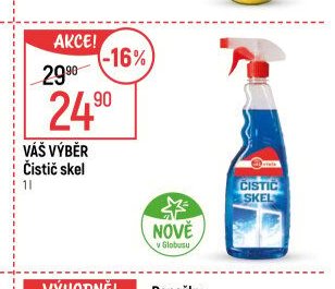 Váš výběr Čistič skel