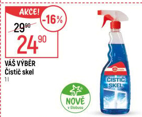 Čistič skel Váš Výběr