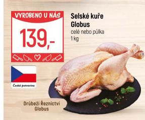 Selské kuře Globus
