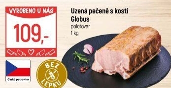 Uzená pečeně s kostí Globus