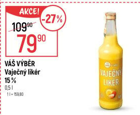 Vaječný likér Váš Výběr