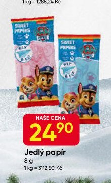 Jedlý papír