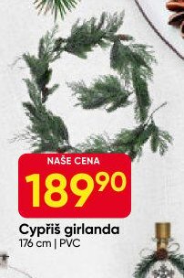 Cypřiš girlanda