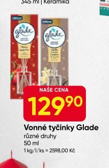 Vonné tyčinky Glade