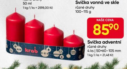 Svíčka adventní