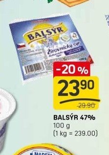 BALSÝR 47% 100 g