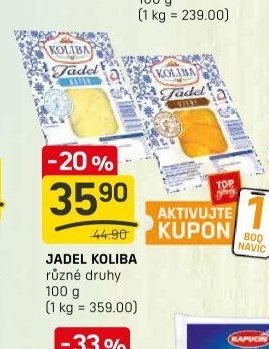 JADEL KOLIBA různé druhy 100 g