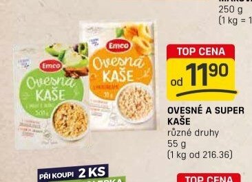 Emco ovesná kaše a super kaše