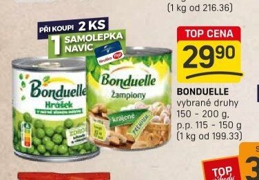 Bonduelle Hrášek / Žampiony
