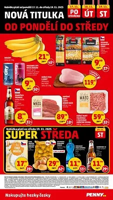 akční leták Penny Market 13.11.2025-19.11.2025