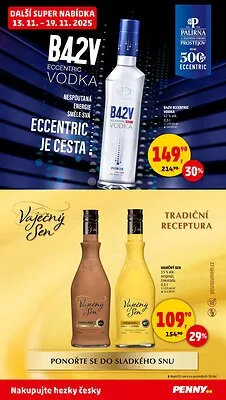 akční leták Penny Market 13.11.2025-19.11.2025