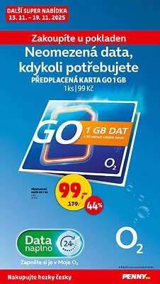 akční leták Penny Market 13.11.2025-19.11.2025