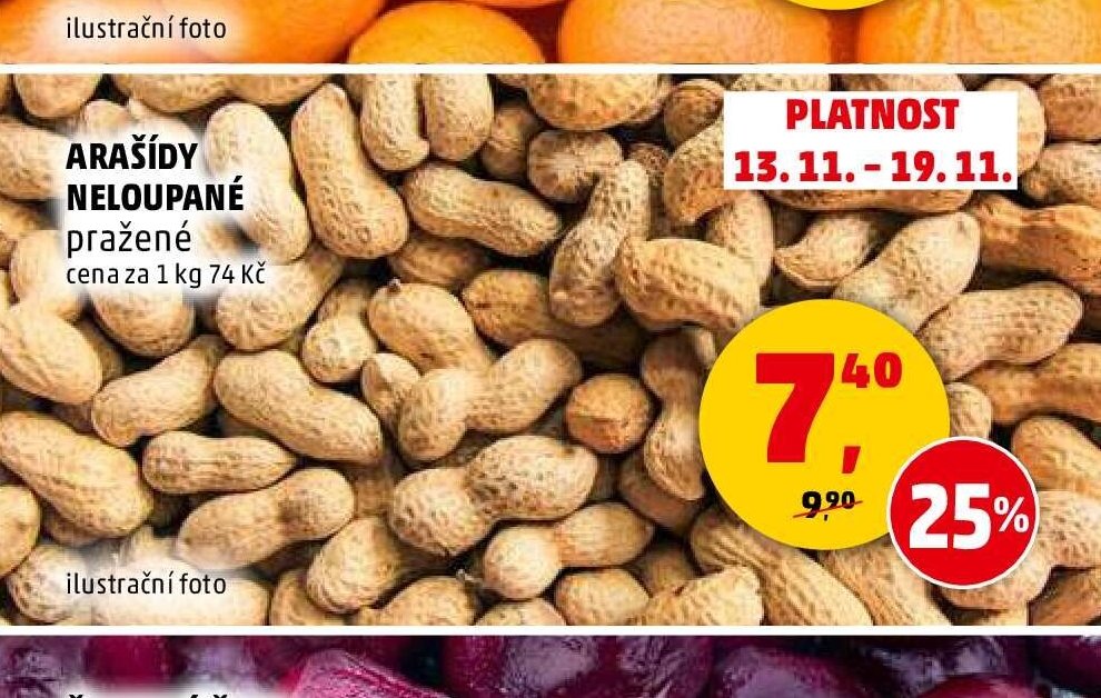 ARAŠÍDY NELOUPANÉ
