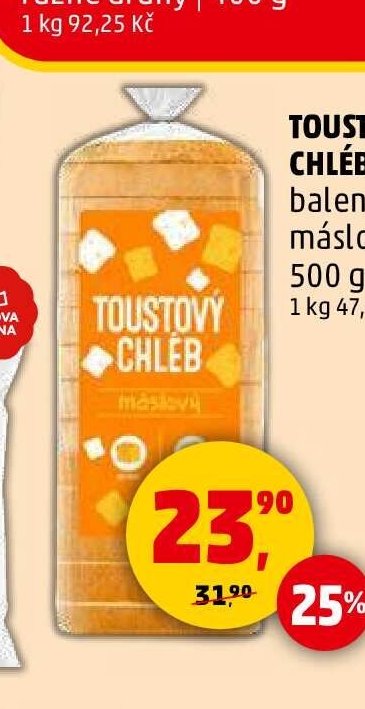 TOUSTOVÝ CHLÉB
