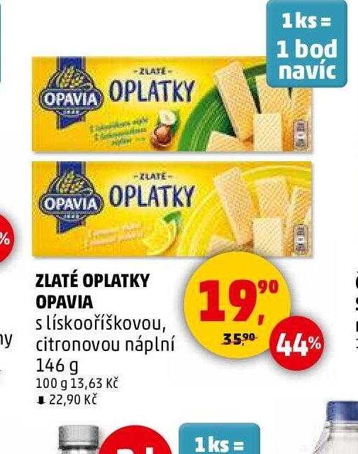 Zlaté oplatky Opavia