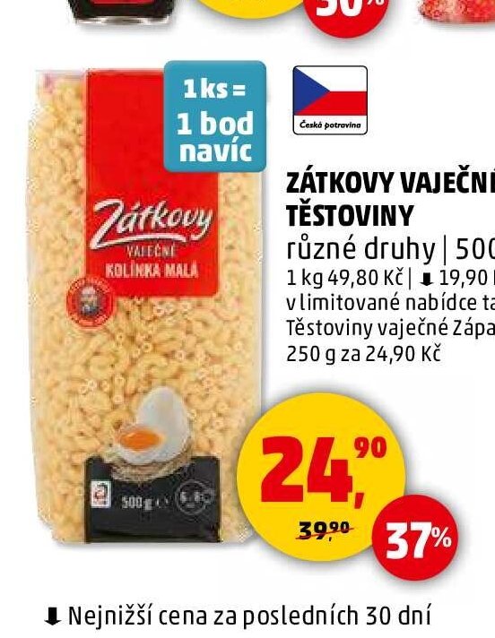 Zátkovy vaječné těstoviny