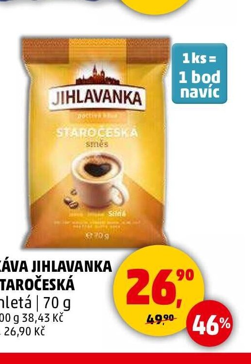 Káva Jihlavanka Staročeská