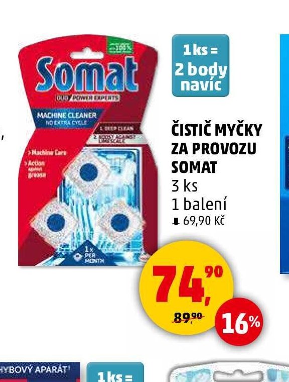 ČISTIČ MYČKY ZA PROVOZU SOMAT