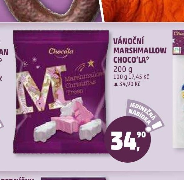 Vánoční marshmallow Choco'la
