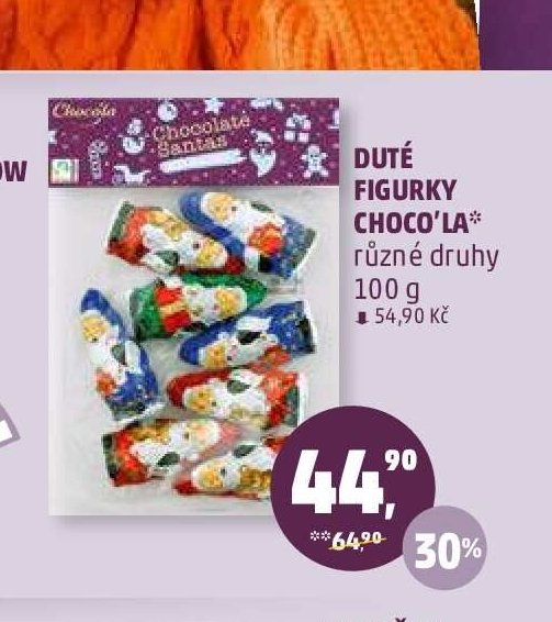 Duté figurky Choco'la