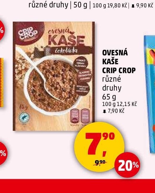 OVESNÁ KAŠE CRIP CROP 65 g - Penny Market akcniletaky.com
