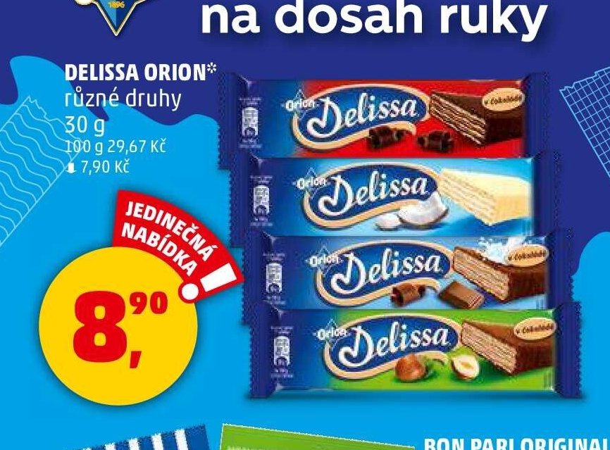 DELISSA ORION různé druhy 30 g