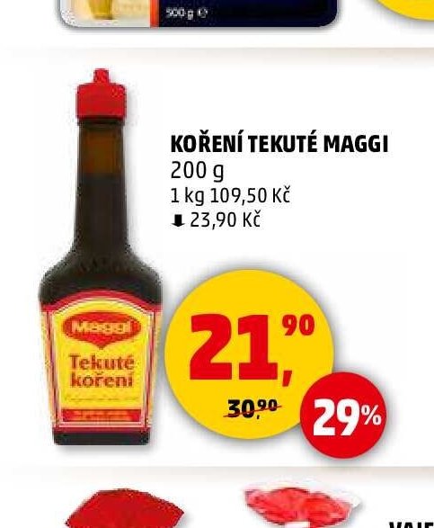KOŘENÍ TEKUTÉ MAGGI