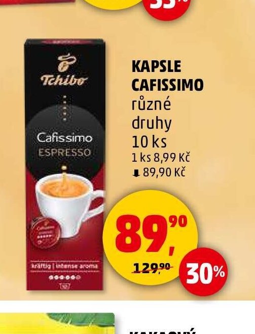 KAPSLE CAFISSIMO různé druhy 10 ks