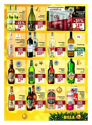akční leták BILLA 12.11.2025-18.11.2025
