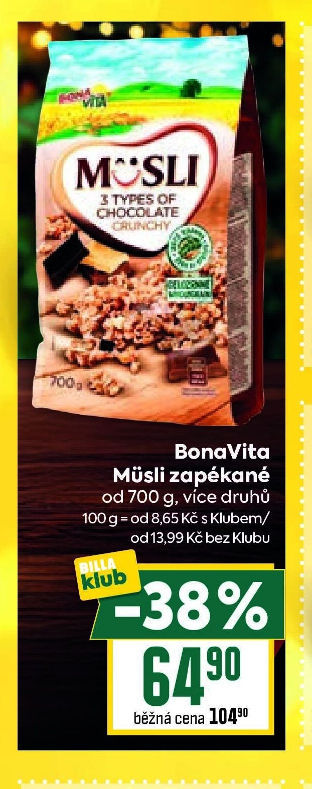 BonaVita Müsli zapékané
